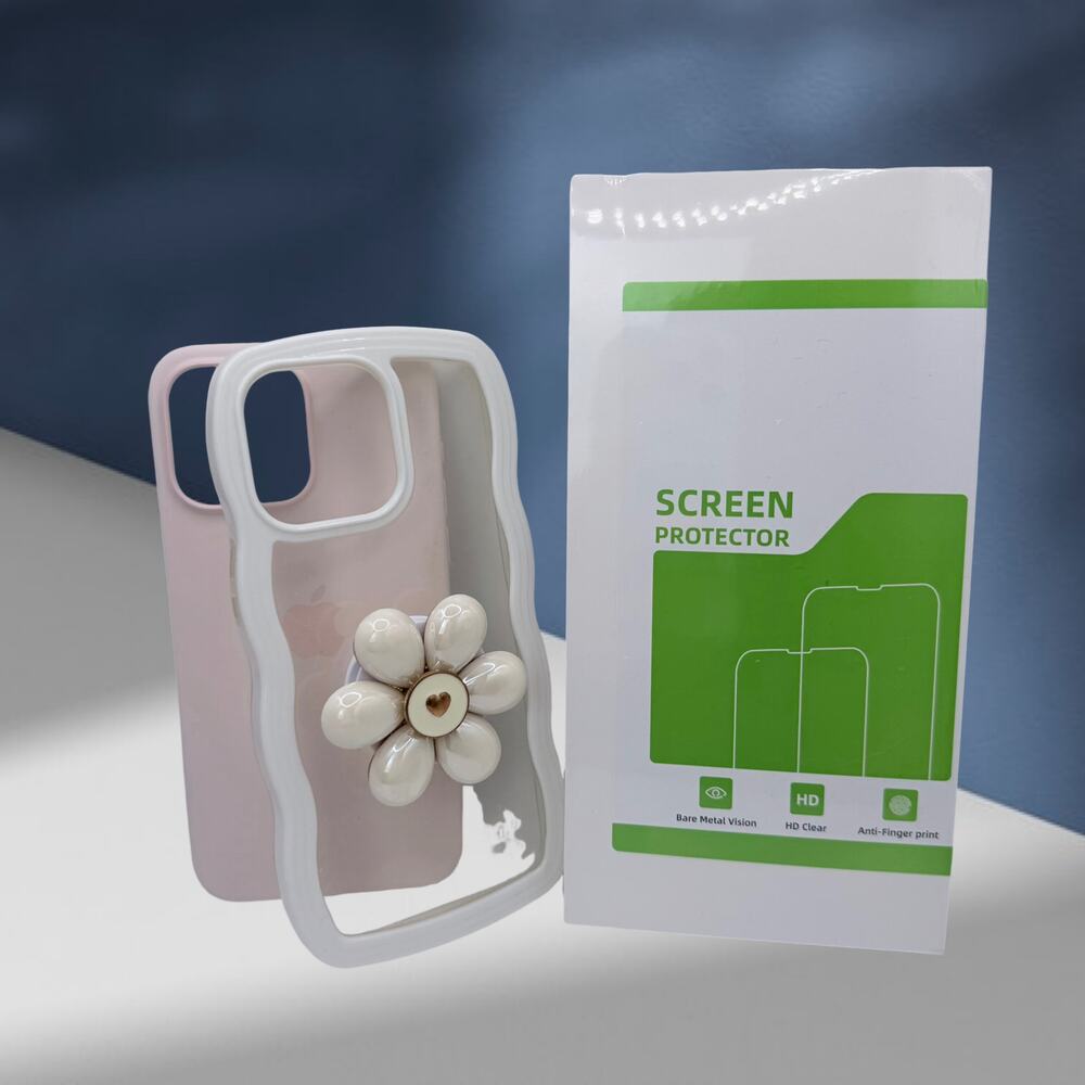 📱 iPhone 15 Pro Max Case Bundle + Screen Protectors (2x)